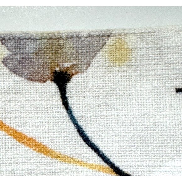 Samantha Pynn Home Floral Cotton Placemats Set Of 4 Soft Pink White Watercolor - Picture 7 of 12